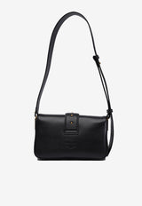 PINKO Small Love Slouchy Leather Crossbody Bag Black 104340A0QOZ99Q_78214