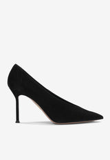 Aquazzura Voltaire 85 Suede Pumps Black VTRMIDP0SUE000_3d8599cc-2400-4e11-b605-784d1a8641c4