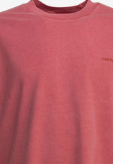 Carhartt Wip Benton Faded Crewneck T-shirt Fuchsia I0355903IJ.GD_7e062b61-5b21-409f-840b-aeea144a29bf