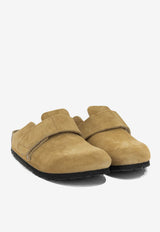Birkenstock Loma Suede Flat Mules Brown 1031595DCORK BROWN_71cdd5db-6dd4-485a-8583-b99e434748c2