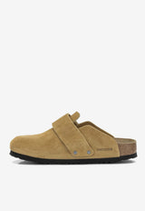 Birkenstock Loma Suede Flat Mules Brown 1031595DCORK BROWN_71cdd5db-6dd4-485a-8583-b99e434748c2