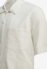 Herno Seersucker Casual Shirt White CM000012U126841000_424dbd31-ca43-4b32-96d6-edf178696c2e