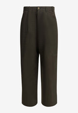 Casual Straight-Leg Pants