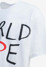 Comme Des Garçons Shirt World Hope Print T-shirt White FQ-T039-S261 WHITE_57dfc138-d23a-4459-ae9a-0162d81738bd