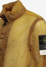 Stone Island Waterproof Nylon Mesh Rain Jacket Yellow 4100115S00E8V007E_54d2815c-7701-460d-9d0f-1371a236ba53