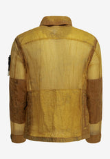 Stone Island Waterproof Nylon Mesh Rain Jacket Yellow 4100115S00E8V007E_54d2815c-7701-460d-9d0f-1371a236ba53