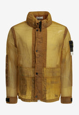 Stone Island Waterproof Nylon Mesh Rain Jacket Yellow 4100115S00E8V007E_54d2815c-7701-460d-9d0f-1371a236ba53