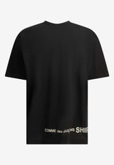 Comme Des Garçons Shirt Reversed Logo Print T-shirt Black FQ-T008-S261 BLACK_43f72c0a-832f-4f8c-b9e8-6cfa33aa1a86
