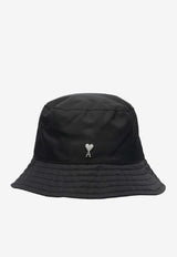 AMI PARIS Ami De Coeur Bucket Hat Black UHA671.PA0037001_3dce677b-0f28-4b01-8d20-c2b8c6908f38