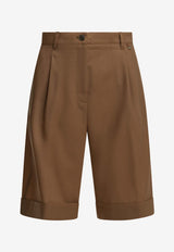 Herno Wool Tailored Shorts Brown PT000220D334872240_4acb41fa-586e-4620-8f36-d75bb5aee0c9