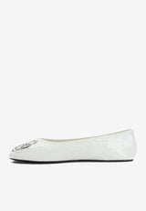 Tory Burch Reva Leather Ballet Flats White 180059100_78ae50ae-f0d2-431a-9e39-c8b7d7fc0703