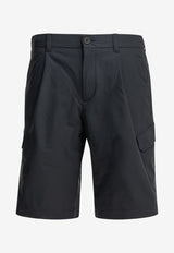 Herno Cargo Bermuda Shorts with Metal-Logo Blue PT000182U12503Z9200_f093162f-7ea5-4ffd-82b9-4bc2189ba496