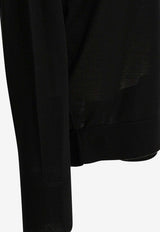 Toteme Merino Wool High-Neck Sweater Black 261-WRT0641-YA0226-001BLACK_d2e5cf5b-581a-4398-81c0-81b734c59ab8