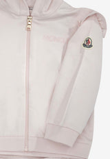 Moncler Kids Baby Girls Ruffle-Trimmed Tracksuit Set Pink 8M00006-89B9Y503_c4d2b46c-4545-42e0-81ad-f22b1afd5e03