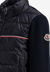 Moncler Kids Boys Logo Patch Zip-Up Jacket Blue 9B00001-KM1367742_c1fdaf7c-a9c2-46c6-97a2-fc75711d6f07