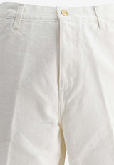 Carhartt Wip Single-Knee Bermuda Shorts White I027942D6.02_f5753cc3-ffb7-4f50-8b86-902351160159