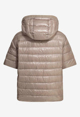 Herno Reversible Short-Sleeved Down Jacket Pink PI002222D12017Z4019_be759187-ccf3-4622-9f15-df4c3761b298