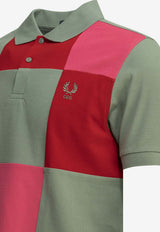 Comme Des Garçons Shirt X Fred Perry Colorblocked Polo T-shirt Multicolor FQ-T501-S262 KHAKI/MIX_a72c496b-53bf-4949-96a8-1749b9d9abb1
