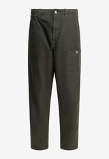 Stone Island Logo Cargo Pants Gray 3100038S0X26V0062_89b09cab-4f58-41e6-9f60-2a3672c72487
