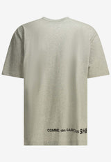 Comme Des Garçons Shirt Reversed Logo Print T-shirt Gray FQ-T008-S262 TOP GREY_d52e6e2d-86fd-4663-a17a-800694950534