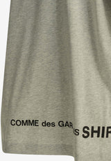 Comme Des Garçons Shirt Reversed Logo Print T-shirt Gray FQ-T008-S262 TOP GREY_d52e6e2d-86fd-4663-a17a-800694950534