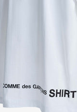 Comme Des Garçons Shirt Reversed Logo Print T-shirt White FQ-T008-S263 WHITE_96d9ab3a-d7ea-42cf-84e4-3c1002908cfb