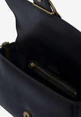 PINKO Small Love Soft Leather Crossbody Bag Black 104340A0QOZ99Q_d1bd608b-c243-46ba-a5ec-7015b0273e46