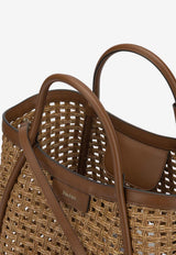 Max Mara Medium Marine Woven Handbag Beige 2614511072600MXAMARINECES001_81805cad-f299-4ef4-af38-6025b128c652