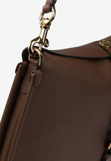 Etro Pony Tumbled Leather Shoulder Bag Brown WP1C0022AP386M1384_d52fb21b-1d54-4dab-b316-81aaac35dd12