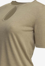 Max Mara Valido Silk-Blend Knit Top Beige 2611361029600MXPVALIDO001_f64c8168-5298-406d-b390-9fa3b9f50cda