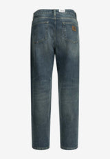 Carhartt Wip Aaron Straight-Leg Faded Jeans Blue I03672801.4L_aff2d1c1-da21-42f8-a61f-c39328b60253