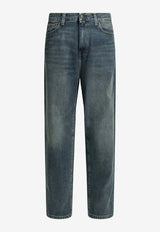 Carhartt Wip Aaron Straight-Leg Faded Jeans Blue I03672801.4L_aff2d1c1-da21-42f8-a61f-c39328b60253