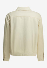 Stone Island Logo-Embroidered Zip-Up Jacket White 4100074S0X26V0093_b3099224-37ee-4436-93b6-8ca053cac15d