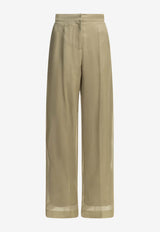 Max Mara Pianoforte Olivi Silk Tailored Pants Beige 2611131044600MXEOLIVI001_ce4a97e8-0127-4100-b8fe-a5fb80acd20b