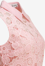 Self-Portrait Floral Lace Mini Dress Pink SS26-164SA-PPINK_b8c40a02-e01c-4bce-aff0-9b24f3fd7941