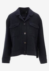 S Max Mara Simona Buttoned Wool Shirt Color 2619041101600SMMSIMO_081