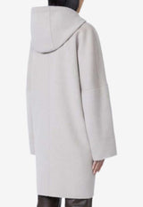S Max Mara Giglio Zip-Up Drawstring Coat Color 2619081011600SMMGIGL_053