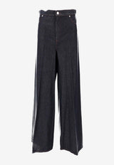 Max Mara Carmine Washed Straight-Leg Jeans Blue 2521136102600CARMINE_001
