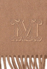 Max Mara Dalia Knit Rectangular Scarf Beige 2524546311600WSDALIA_013