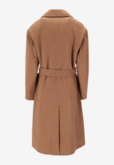 Ralph Lauren Leonarda Cashmere Wrap Coat Camel 211941395002