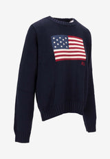 Ralph Lauren Iconic USA Flag Sweater Navy 211896939001