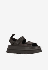 UGG Embossed leather Sandals Brown 1175311_DNSS