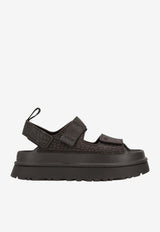 UGG Embossed leather Sandals Brown 1175311_DNSS