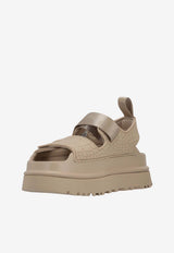 UGG Embossed leather Sandals Beige 1175311_MDSD