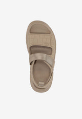 UGG Embossed leather Sandals Beige 1175311_MDSD