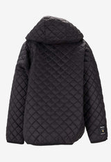 Max Mara The Cube Leo Reversible Water-Repellent Padded Jacket Black 2529486074600LEO_009