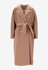 Max Mara Madame Belted Single-Breasted Coat Brown 2521018011600MADAME_001
