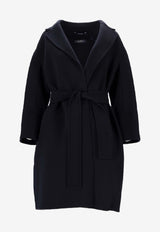 S Max Mara Arona Belted Wool-Blend Coat Color 2529016071600ARONA_012