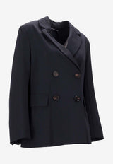 S Max Mara Ester Buttoned Double-Breasted Blazer Color 2529046051600ESTER_001