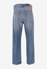 Ralph Lauren Relaxed Washed Denim Pants Blue 211969411001
